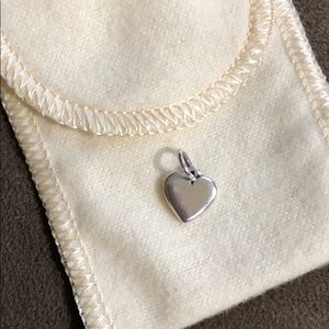 James Avery Puffed Heart Charm